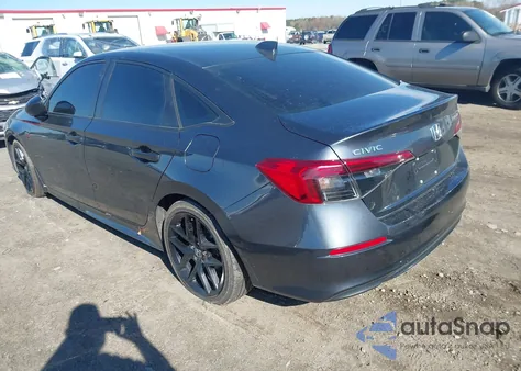 2023 Honda Civic Sport z USA, uszkodzony, nr VIN 2HGFE2F56PH503825